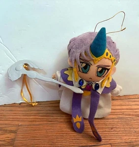 Clef I658 Magic Knight Rayearth SEGA 1996 Peluche 7" Peluche TAG Juguete Muñeca Japón - Imagen 1 de 2