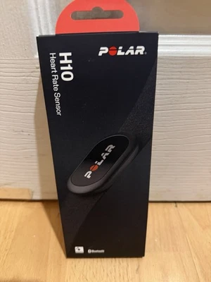 Sensor de frecuencia cardíaca Polar H10 y correa de pecho profesional - negro TALLA S-XS NUEVO - Imagen 1 de 4