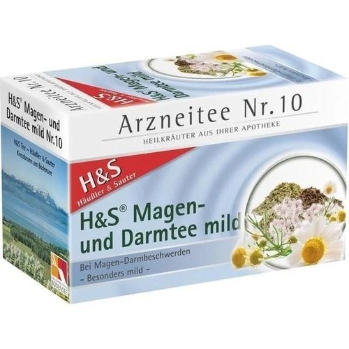 H&S TEE - GESELLSCHAFT MBH & CO. H&S Magen Darmtee mild Btl. 20St PZN: 3761426