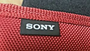 Sony VAIO carrying Case Smart Protection laptop bag red