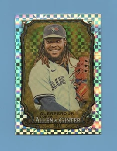 2024 Topps Allen & Ginter Chrome X-fractor #200 Vladimir Guerrero Jr**Case Hit** - Picture 1 of 2