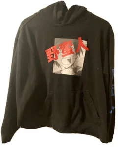 Blue Crown Hoodie Youth XL Anime Hoodie Hooded Sweatshirt EUC - Picture 1 of 6