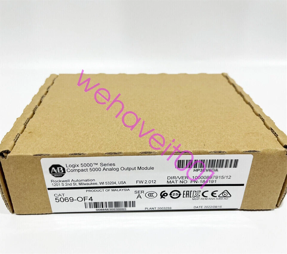 1PC NEW Factory Sealed 5069-OF4 Compact Logix 5000 I/O Analog Output Module - Image 1 of 1