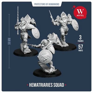 Hematriaries Artel W Custodes Blood Angels Dante Sanguinary Guard Warriors - Bild 1 von 15