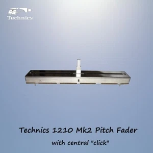 NEW Pitch Fader Suitable for Technics 1210 SL-1210 Mk2 SL1210 1200 Centre Click - Zdjęcie 1 z 7
