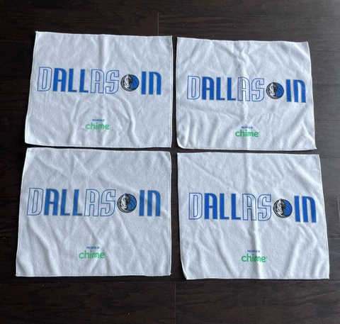 nba dallas mavericks Playoffs new hand towel Bundle Lot Of 4 Cover