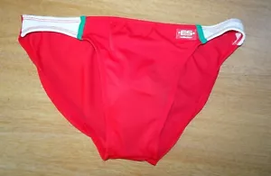ES Collection Flags Swim Bikini Red 2218 Size Medium 32 ins Waist - Picture 1 of 6