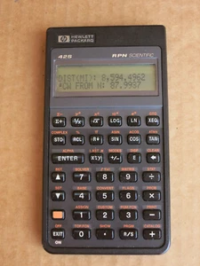 Calculadora científica HP 42S RPN sin estuche - Imagen 1 de 1