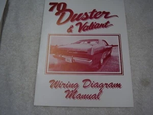 Plymouth Duster & Valiant 1970 diagrama de cableado manual - Imagen 1 de 3