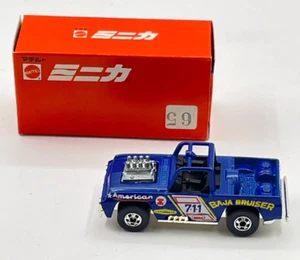 Mattel Hot Wheels Redlines Baja Bruiser Japanese Red Box Mini Car Minica No.65 - Picture 1 of 13
