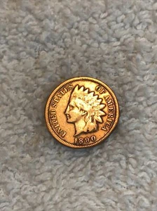 1890 Indian Head Cent - Picture 1 of 2