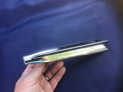 Oldsmobile 1959 guardabarros adorno Jet cromo moldura original usado diestro 575598 Foto 1 de 4