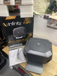 INFINITY BASSLINK-DC 10" 200 WATTS PEAK POWER CAR AUDIO STEREO POWERED SUBWOOFER - Picture 1 of 11