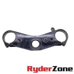 Yamaha YZF R6 2006 2007 triple abrazadera de árbol horquillas superior negra *eliminación de encendido* - Imagen 1 de 6
