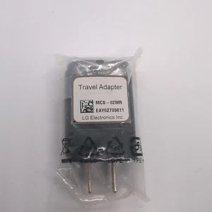 LG Genuine Travel Charger Wall Plug Power Adapter [ MCS-02WR ] (Black) New - Picture 1 of 3