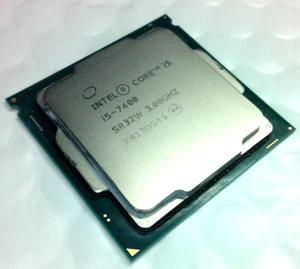 Intel Core i5-7400 Quad Core 3.00GHz Desktop CPU Processor Socket LGA1151 SR32W - Picture 1 of 2