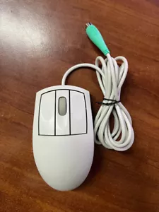 Mouse meccanico vintage Logitech M-S62 PS/2 3 pulsanti. Testato. - Foto 1 di 3
