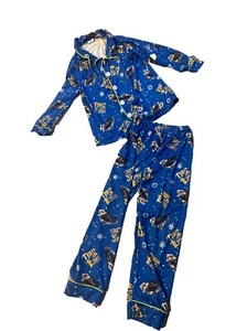 The Polar Express Kids Believe Button-Front Coat Shirt And Pants Pajama Set 3XL - Picture 1 of 5