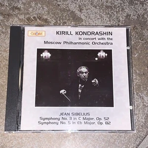 Kirill Kondrashin With Moscow Philharmonic Orchestra Jean Sibelius No 3 & 5 CD - Imagen 1 de 4