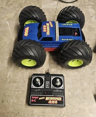Vintage Tyco R/C Car Mini Rebound 4x4 Working AS-IS - Image 1 of 4