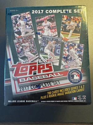 2017 Topps Baseball Complete Set Series 1&2 Factory Sealed (2x Judge Rookie) - Image 1 of 4