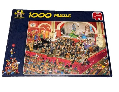 Jan Van Haasteren ST. GEORGE AND THE DRAGON 1000 Pc Jumbo Jigsaw Puzzle Complete - Image 1 of 4