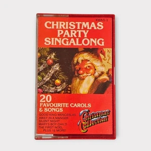 Christmas Party Singalong (Cassette, 1988) 20 Favourite Carols & Songs Holidays - Picture 1 of 5