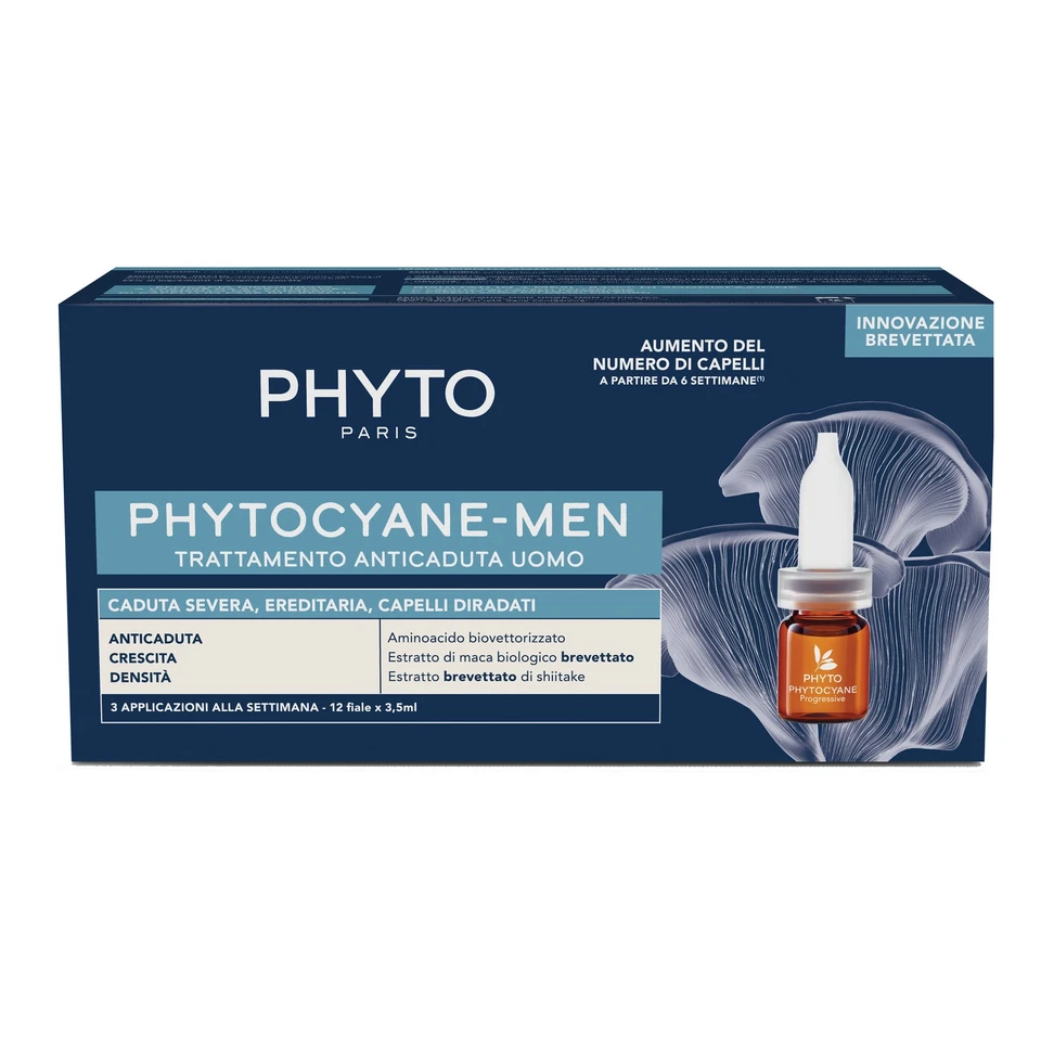 Phytocyane fiale uomo caduta severa 12 fiale da 5 ml - Immagine 1 di 1