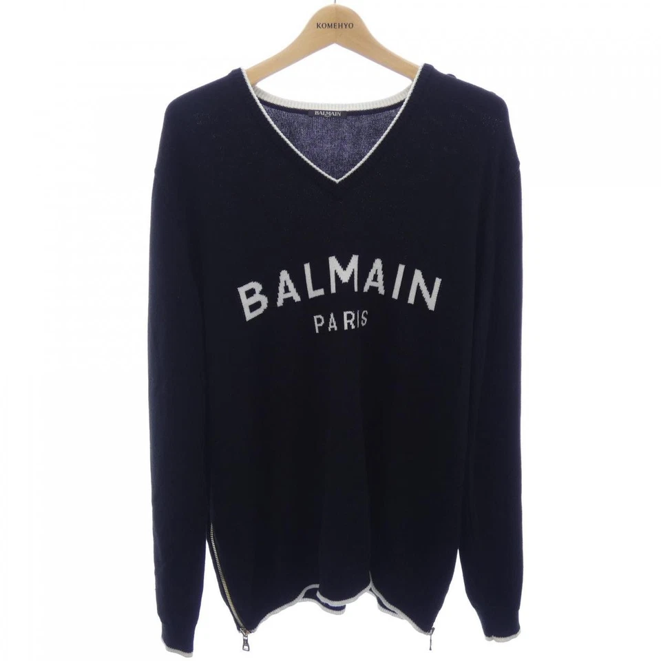 Authentic BALMAIN Knitwear  #241-003-952-0529 - Image 1 of 4