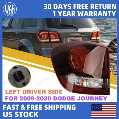 For 2009-2020 Dodge Journey Left Driver Side LED Outer Tail Light 68227133AA — 第 1/4 张图片