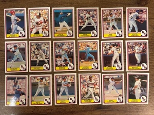 1987 Topps Top Run Makers Boardwalk and Baseball Complete Set - 33 Cards - Picture 1 of 2