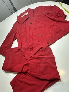 339. Chicos Zenergy roter Trainingsanzug Jacke und Hose Gr. 1 (US M) leicht - Bild 1 von 24
