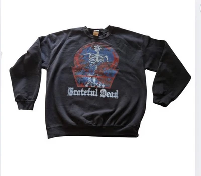Sudadera Grateful Dead Junk Food 2022 para hombre talla mediana Rock Skeleton polar Foto 1 de 4