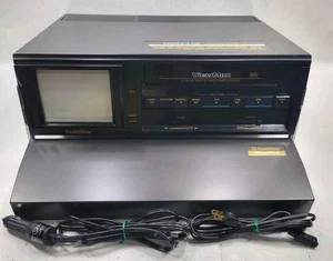 Vintage 1989 Goldstar/LG Viewmax GVT-9100M Portable VCR 5” Color Monitor WORKS - Picture 1 of 14