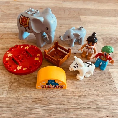 LEGO Duplo - Zirkus Konvolut - 2 x Elefant + mehr - GUT   #531 - Bild 1 von 4