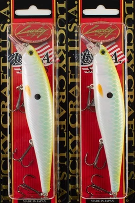 (ЛОТ ИЗ 2) УКАЗАТЕЛЬLUCKY CRAFT 128SP 1 УНЦИЯ PT128SP-158 GOLD RUSH L8103 - Изображение 1 из 3