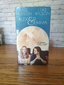 Alex & Emma (VHS, 2003) Kate Hudson & Luke Wilson New Sealed In PKG - Picture 1 of 6