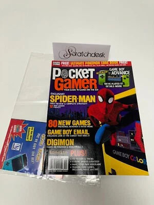 POCKET GAMER Magazine - OCTOBER 2000 - SPIDER MAN + Ultimate POKEMON CODE BOOK - Image 1 of 4