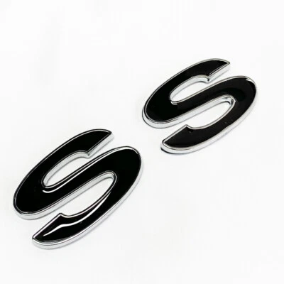 Fo Cromo Negro 96-02 SLP SS Guardabarros Emblema Nuevo 12369965R -2 Piezas Foto 1 de 4