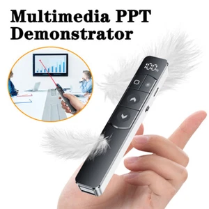 Wireless Presenter Remote LCD Presentation Pointer Clicker Powerpoint Remote Pen - Bild 1 von 24