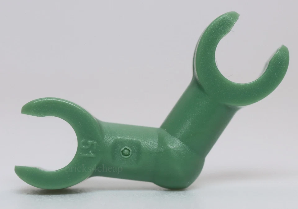 Lego 2x Minifigura Verde Arena Brazo Esqueleto Doblado con Clips Foto 1 de 1