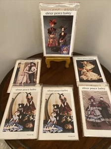 Lote 6 Patrones de Muñeca Boudoir Suave Victoriana y Antigua Dama Elinor Peace Bailey - Imagen 1 de 8