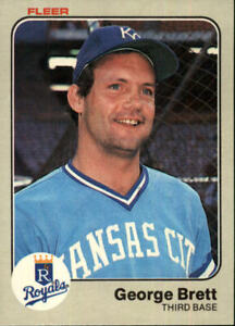 1983 Fleer Baseball Card #108 George Brett