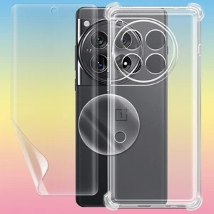 For OnePlus 12 Shatterproof Explosion-proof Screen Lens Protector and TPU Case - Picture 1 of 1