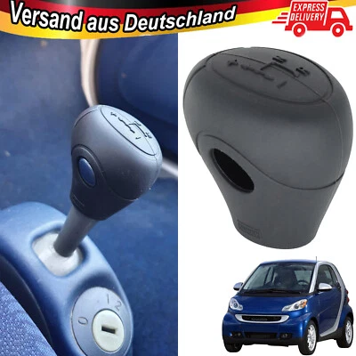 Shift Knob Automatic Cover Black For Smart Fortwo 450 451 1998- 2014/452 - Image 1 of 4