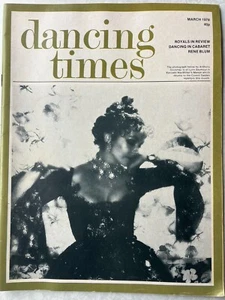 DANCING TIMES MARCH 1978 DANCING IN CABARET RENE BLUM - LYNN SEYMOUR - MAYERLING - Imagen 1 de 1