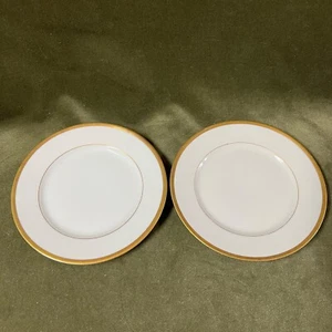 2er Set antike Charles Ahrenfeldt Depose Limoges Classic Brotteller - Bild 1 von 4