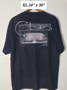Clutch 1991- 2011 Men's Black XL 2 Sided Tour T-Shirt - Picture 1 of 8