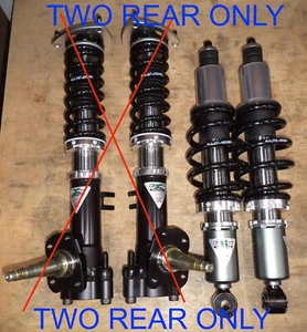 EMOTION Racing Suspension Coilover Fit Toyota AE86  - REAR ONLY! - Picture 1 of 2