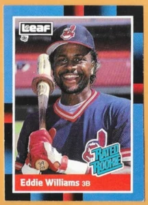 Eddie Williams Cleveland Indians novato clasificado #46 - hoja casi nuevo-como nuevo 1988 - Imagen 1 de 2